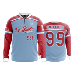 305 FD Quarter Zip Batting Jacket LS