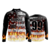 2058 FD Quarter Zip Batting Jacket LS
