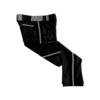 2058 CL BLACK CUSTOM BRAID MENS PANT