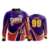 2043 FD Quarter Zip Batting Jacket LS