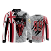 918 FD Quarter Zip Batting Jacket LS