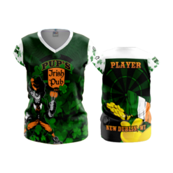 2059 FD Womens V-Neck Capsleeve