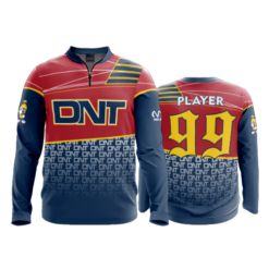 2062 FD Quarter Zip Batting Jacket LS