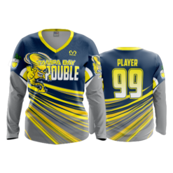 2064 FD Womens V-Neck Longsleeve