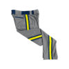 2064 CL CHARCOAL CUSTOM BRAID MENS PANT