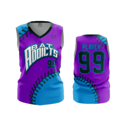2068 FD Womens V-Neck Sleeveless-FLO INK + $5
