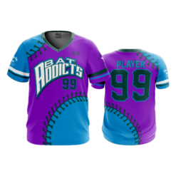 2068 FD Sport V-Neck MENS-FLO INK + $5