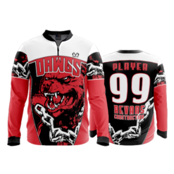 2065 FD Quarter Zip Batting Jacket LS