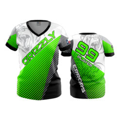 2066 FD Womens V-Neck-FLO INK + $5