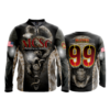 2057 FD Quarter Zip Batting Jacket LS