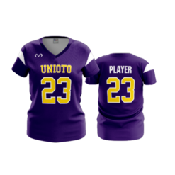 WOMEN’S VNECK REPLICA TOP