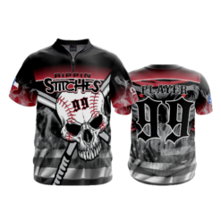 2073 FD Quarter Zip Batting Jacket SS