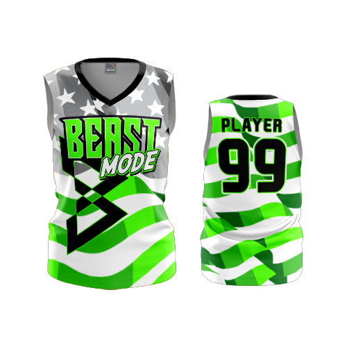 1720 FD Womens V-Neck Sleeveless-FLO INK + $5