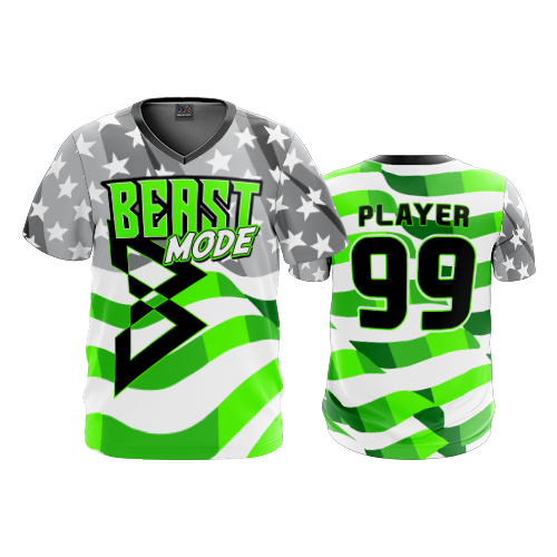 1720 FD Sport V-Neck MENS-FLO INK + $5