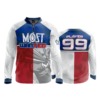 2078 FD Quarter Zip Batting Jacket LS
