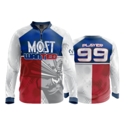 2078 FD Quarter Zip Batting Jacket LS