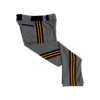 1772 SD MENS CUSTOM BRAIDED PANT CHARCOAL