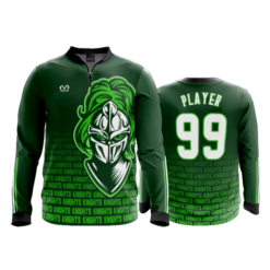 1878 FD Quarter Zip LS - Ribbed Collar