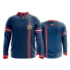 2110 FD Quarter Zip Batting Jacket LS