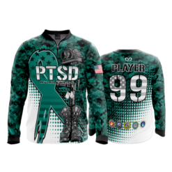 1592 FD Quarter Zip Batting Jacket LS