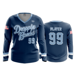1256 FD Womens V-Neck Longsleeve