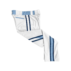 1256 CL WHITE CUSTOM BRAID MENS PANT