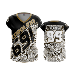 2026 FD Womens V-Neck Capsleeve