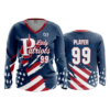 2098 FD Womens V-Neck Longsleeve