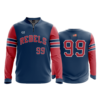 2102 FD Quarter Zip Batting Jacket LS