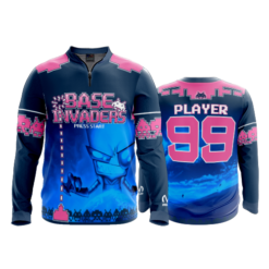 2099 FD Quarter Zip Batting Jacket LS