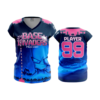 2099 FD Womens V-Neck Capsleeve