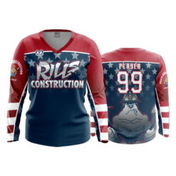1318 FD Womens V-Neck Longsleeve