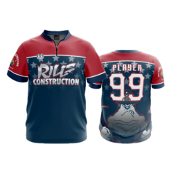 1318 FD Quarter Zip Batting Jacket SS