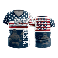 1318 FD Womens V-Neck
