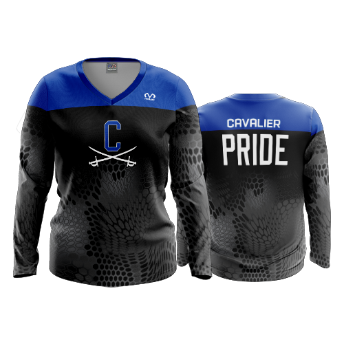 2103 FD Womens V-Neck Longsleeve