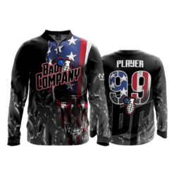 305 FD Quarter Zip Batting Jacket LS BAD-COMPANY
