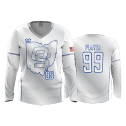 1686 FD Womens V-Neck Longsleeve OHIO-STEALTH-WHITE
