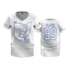 1686 FD Womens V-Neck OHIO-STEALTH-WHITE
