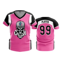 1707 FD Womens V-Neck CRUSH-PINK-RIBBON