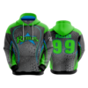 1696 FD Hoody CHILLY-REBELS-GREEN