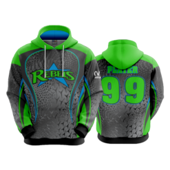 1696 FD Hoody CHILLY-REBELS-GREEN