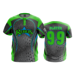 1696 FD 2 Button CHILLY-REBELS-GREEN