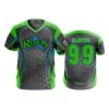 1696 FD Sport V-Neck MENS CHILLY-REBELS-GREEN