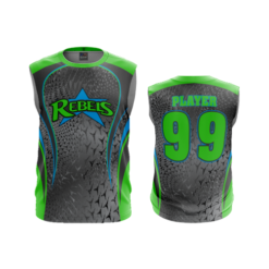 1696 FD Sport Sleeveless MENS CHILLY-REBELS-GREEN