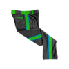 1696 CL CHARCOAL CUSTOM BRAID MENS PANT CHILLY-REBELS-GREEN