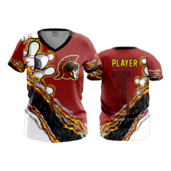 2126 FD Womens V-Neck WESTERVILLE-BOWLING