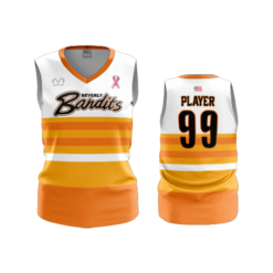 2111 FD Womens V-Neck Sleeveless BANDITS-WHITE