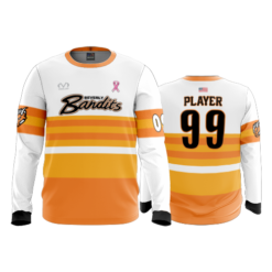 2111 FD Long Sleeve MENS BANDITS-WHITE