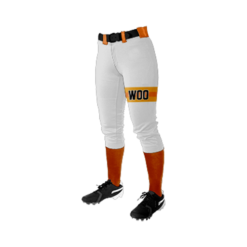 2111 FD Girls Fastpitch Pant CL BANDITS-WHITE