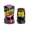 2115 FD Womens V-Neck Sleeveless RALLY-PIGS